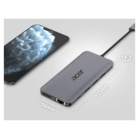 Docking Usb-c Acer 12 En 1 2xhdmi 1xdp 2xusb-a...