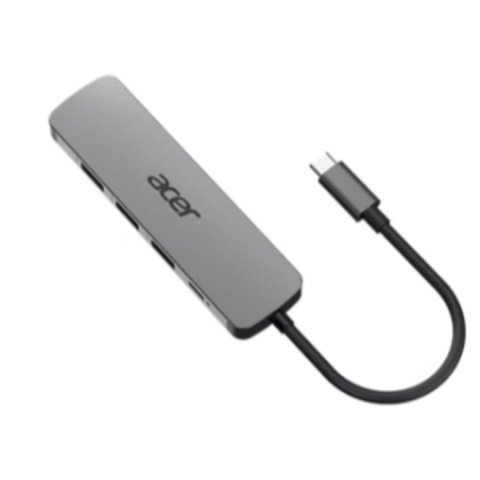 Docking Usb-c Acer 5 En 1 1xhdmi 4k 3xusb-a 3.2 1xusb-c Pd 100w Plata