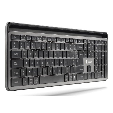 Teclado Y Mouse Ngs Eclipse Kit Multifunción Recargable Con 12 Teclas Multimedia