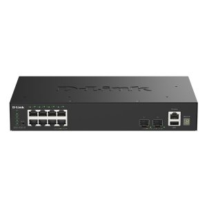 Switch Semigestionable D-link Stackable Dgs-1530-10 e 8p Giga + 2p 10g Sfp+ 2