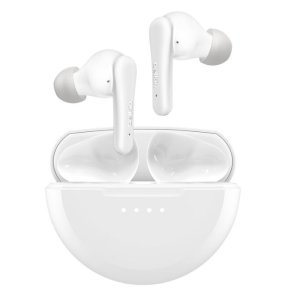 Auricular Intrauditivo Bluetooth Belkin Soundform Rhythm Anc Blanco 28h Ipx5 Multipunto 4mic Usb-c 2