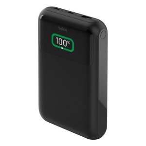 Powerbank Belkin Bpb020btbk 20000mah 65w 2xusb-c Pd 1xusb-a Pantalla Digital Color Negro