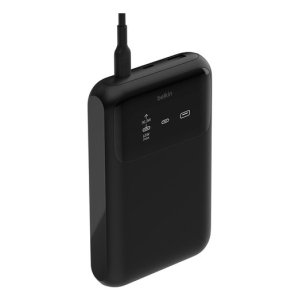 Powerbank Belkin Bpb020btbk 20000mah 65w 2xusb-c Pd 1xusb-a Pantalla Digital Color Negro 2