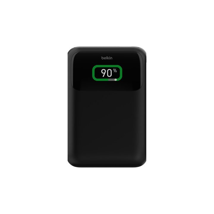 Powerbank Belkin Bpb020btbk 20000mah 65w 2xusb-c Pd 1xusb-a Pantalla Digital Color Negro