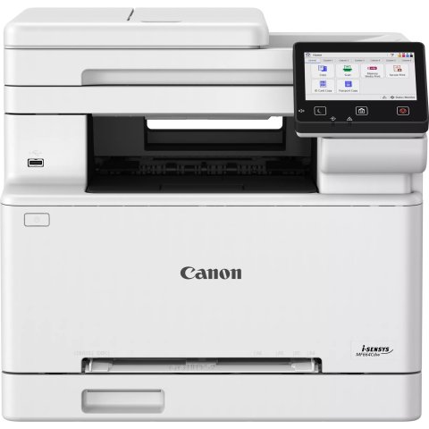 Multifuncion Laser Color Canon Mf664cdw 27ppm Adf 50h Dual Duplex Wifi B.250 Blanco negro