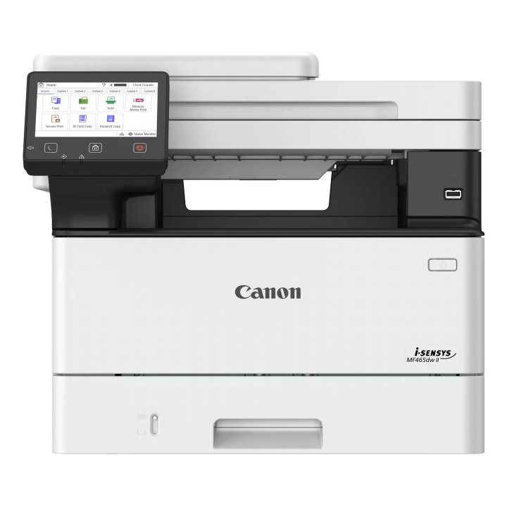 Multifuncion Laser Monocromo Canon Mf465dw Ii 40ppm Adf 50h Dual Duplex Wifi B.250 Blanco negro