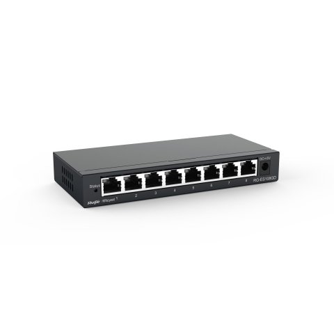 Switch No Gestionable Ruijie Rg-es108gd 8xrj45 10 100 1000mbps Sobremesa Carcasa Metalica