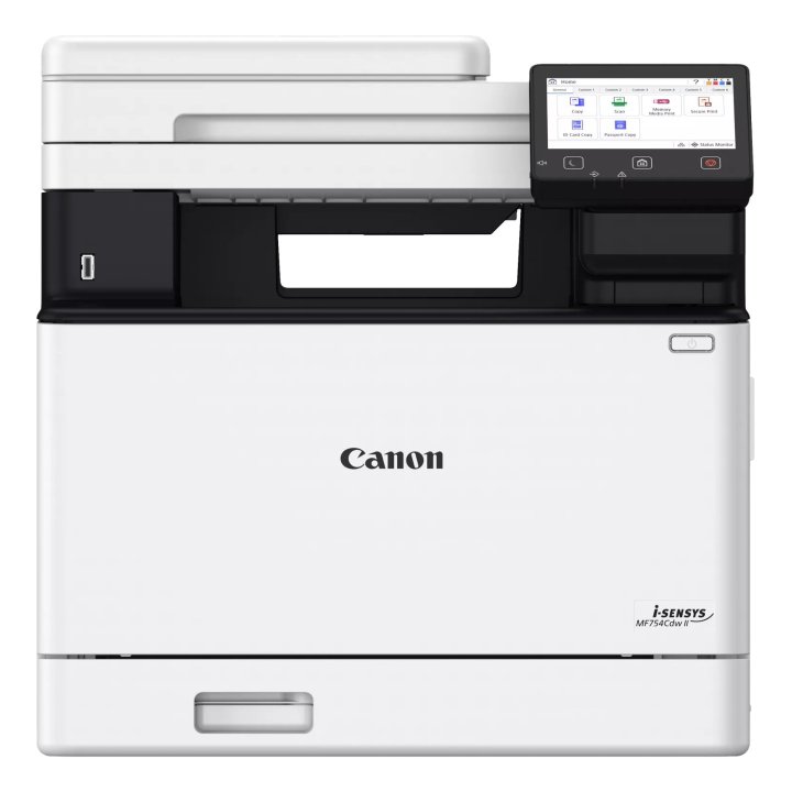Multifuncion Laser Color Canon Mf754cdw Ii 33ppm Adf 50h Dual Duplex Wifi B.250 Blanco negro