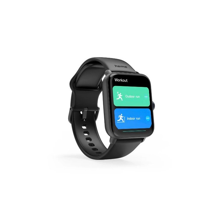 Smartwatch Hama 6010 Tft 1.65" Gps Ip68 Bt 5.3 Llamadas Manos Libres 300mah Negro