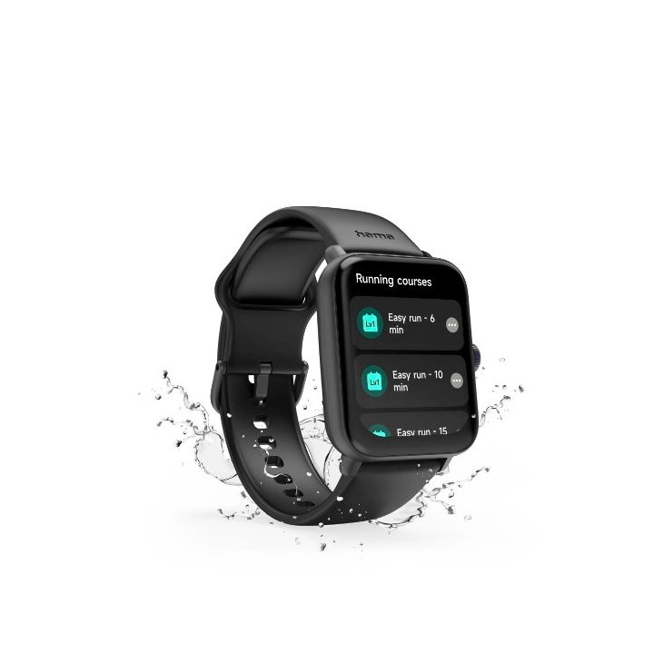 Smartwatch Hama 6010 Tft 1.65" Gps Ip68 Bt 5.3 Llamadas Manos Libres 300mah Negro