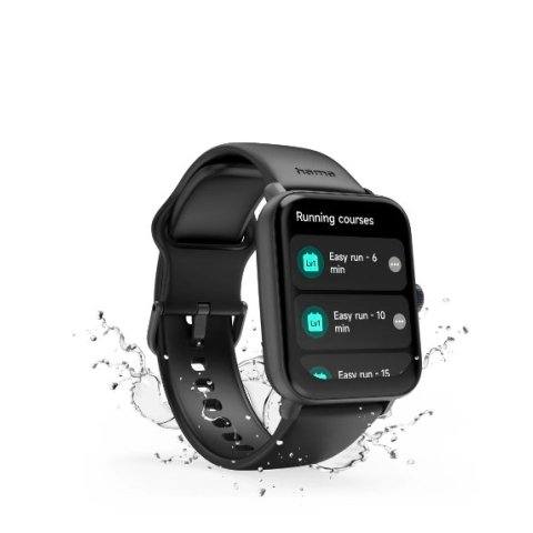 Smartwatch Hama 6010 Tft 1.65" Gps Ip68 Bt 5.3 Llamadas Manos Libres 300mah Negro