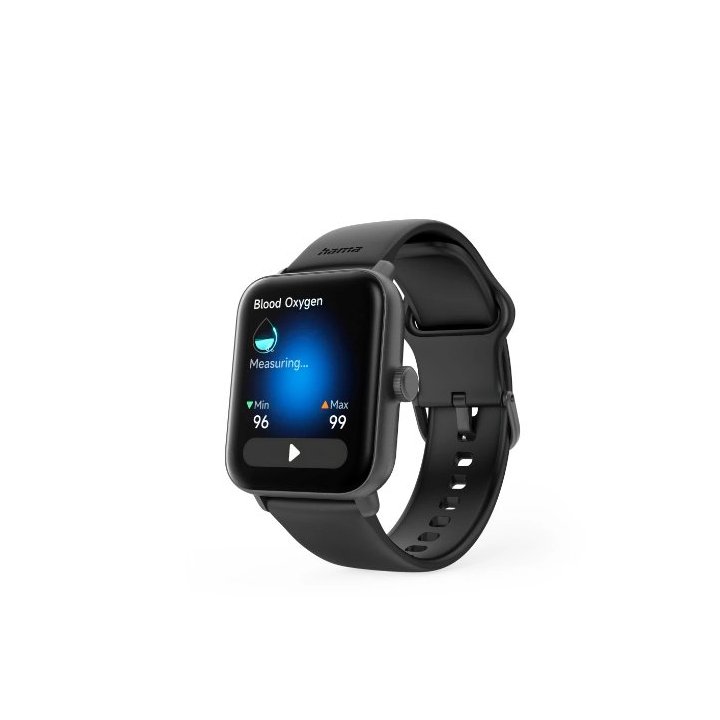 Smartwatch Hama 6010 Tft 1.65" Gps Ip68 Bt 5.3 Llamadas Manos Libres 300mah Negro