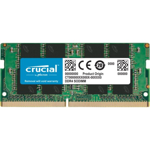 Sodimm Ddr4 8gb 3200mhz Crucial Ct8g4sfra32at
 Tray
