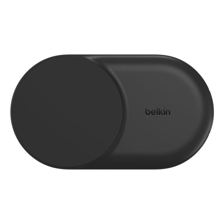 Cargador Inalambrico Belkin Wiz039kqbk 25w 2en1 Magnetico Plegable Para Iphone Y Airpods Negro