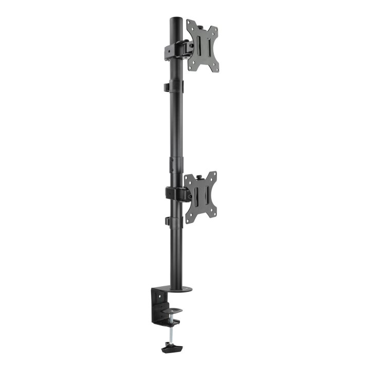 Soporte De Mesa Tooq Db1233tnv-b 2 Pantallas 13"-32" Vesa 75x75 100x100 Negro