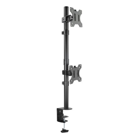 Soporte De Mesa Tooq Db1233tnv-b 2 Pantallas 13"-32" Vesa 75x75 100x100 Negro