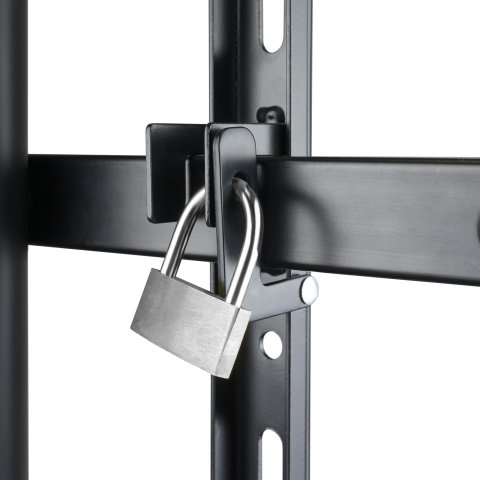 Soporte De Suelo Con Ruedas Tooq Fs20200m-b 1 Pantalla 60"-100" Vesa 200x200-1000x600 Bandeja Negro