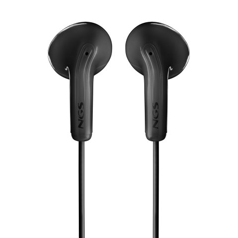 Auricular Intrauditivo Usb-c Ngs Cross Glide Microfono Cable 1.2m Color Negro