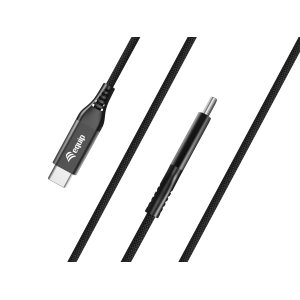 Cable Usb-c A Usb-c  Usb4 Ultra Slim 1.2m Equip 128389 Transferencia 40g 240w 5a Color Negro 2