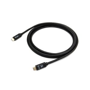 Cable Usb-c A Usb-c 0,5m Equip 128348 Transferencia 5g 3a Color Negro 2