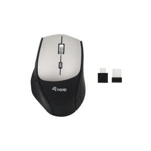 Mouse Equip Wireless 245115 Usb-c   Usb-a 6 Botones 240 Dpi