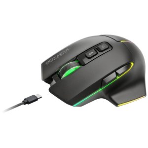 Mouse Mars Gaming Wireless Y Bluetooth Mmw-vector Tri-mode 2.4g Ghz Bt 5.4 Usb-c 7 Botones 12000 Dpi 2