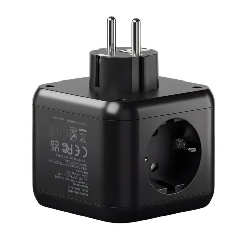Powercube Mars Gaming Md-cube20 4 Usb 3 Tomas De Corriente. Regleta Color Negro