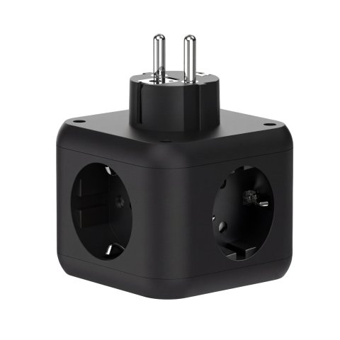 Powercube Mars Gaming Md-cube20 4 Usb 3 Tomas De Corriente. Regleta Color Negro