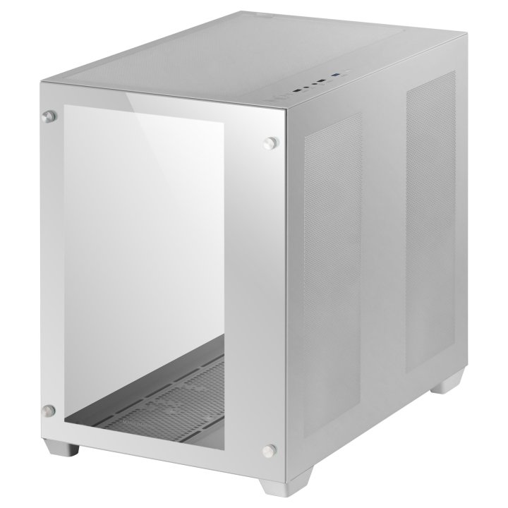 (km0) Caja E-atx Torre Gaming Mars Gaming Mcv3 White Xxl Premium Custom Doble Ventana De Cristal Templado Sin Fuente De Alime