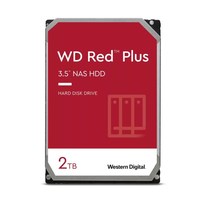 (reacondicionado) Disco Duro 2tb Western Digital Red Plus Sata6g (nas Hard Drive) Wd20efpx Cah30
