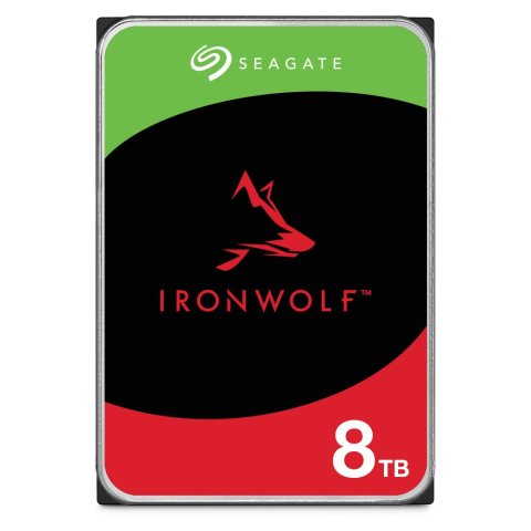 (reacondicionado) Disco Duro Sata Iii 8tb Seagate Ironwolf™ Nas 5400rpm St8000vn004 Cash30