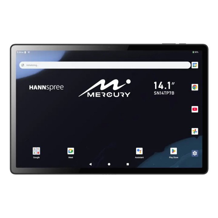 Tablet Hannspree Mercury Wifi 4g 14.1" 60hz 6gb 128gb 10000mah Android 15 Mtk8786 Ip45 Gris