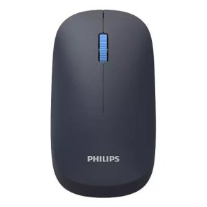 Mouse Philips Wireless Y Bluetooth Spk7438l Multi-device 2.4ghz Bt 5.0 4 Botones 1600 Dpi Negro