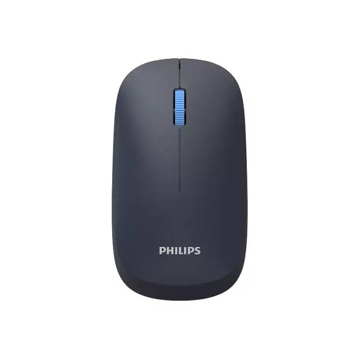 Mouse Philips Wireless Y Bluetooth Spk7438l Multi-device 2.4ghz Bt 5.0 4 Botones 1600 Dpi Negro