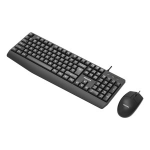 Teclado Y Mouse Philips Spt6237b Cable Usb 2.0 Resistente Agua 1200 Dpi Negro Ergonomico 2
