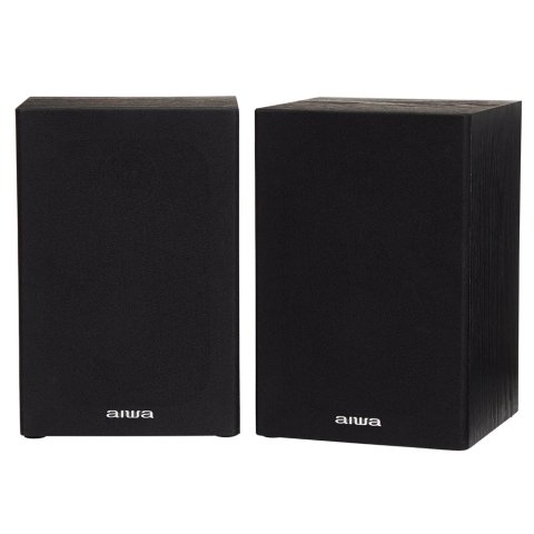 Micro Cadena De Musica Aiwa Msbtu-300 Hi-fi Bluetooth 4.2 Cd Mp3 Usb Carga Radio Fm 20w Rms Negro