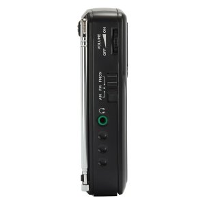 Radio Analogica Portatil Aiwa Rs-33 Am fm Altavoz Integrado Jack 3.5mm Negro Vintage 2