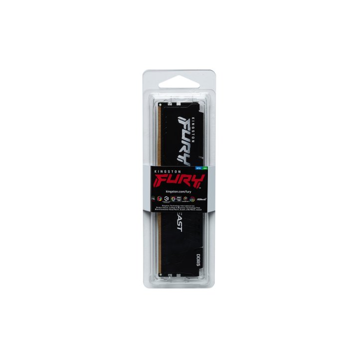 Ddr5 16gb 5600mhz Kingston Fury Beast Cl36 Kf556c36bbe-16