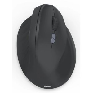 Mouse Hama Wireless Ewm-500r Ergonomic 2.4 Ghz Nano-usb 7 Botones 1800 Dpi Negro