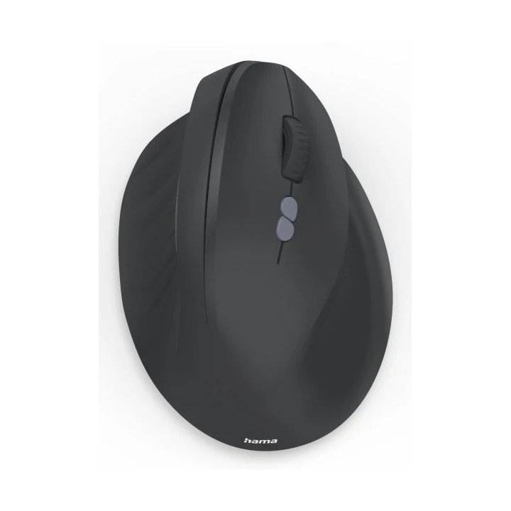 Mouse Hama Wireless Ewm-500r Ergonomic 2.4 Ghz Nano-usb 7 Botones 1800 Dpi Negro