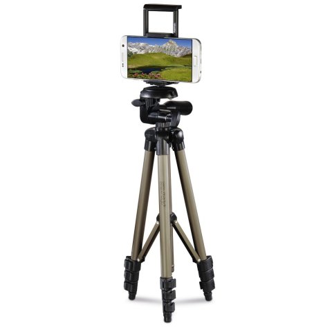Soporte Smartphone Hama 106-3d Extendible 4 Secciones Aluminio Color Beige