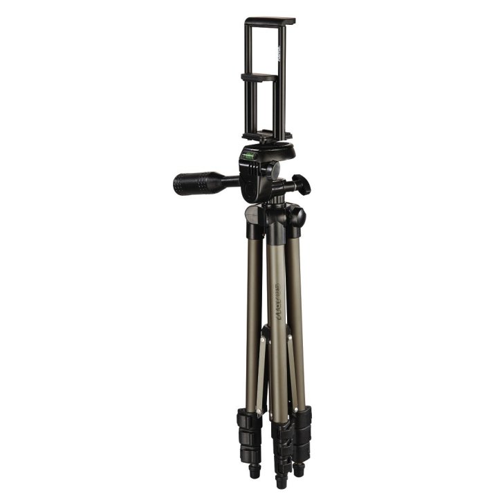 Soporte Smartphone Hama 106-3d Extendible 4 Secciones Aluminio Color Beige