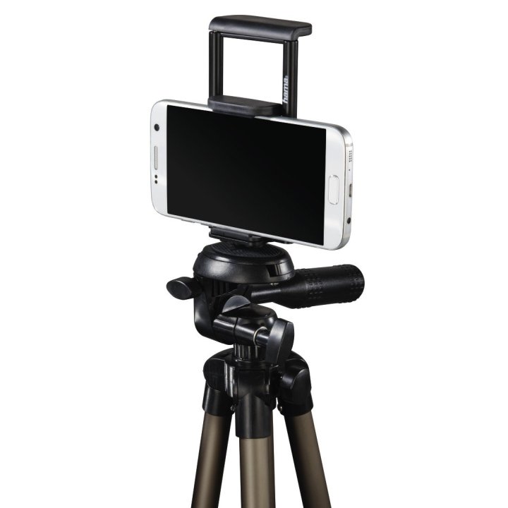 Soporte Smartphone Hama 106-3d Extendible 4 Secciones Aluminio Color Beige