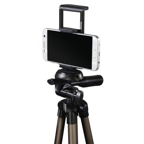 Soporte Smartphone Hama 106-3d Extendible 4 Secciones Aluminio Color Beige