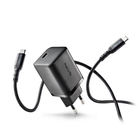 Cargador De Pared Ngs Bud 65w Gan 1xusb-c Incluye Cable De Carga