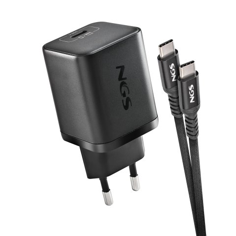 Cargador De Pared Ngs Bud 65w Gan 1xusb-c Incluye Cable De Carga