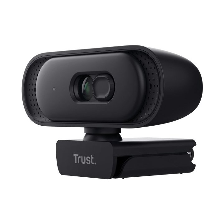 Webcam Trust Tomar 2k Qhd 2560x1440 30fps Fov 76 Grados Privacidad Usb-a Usb-c Negro