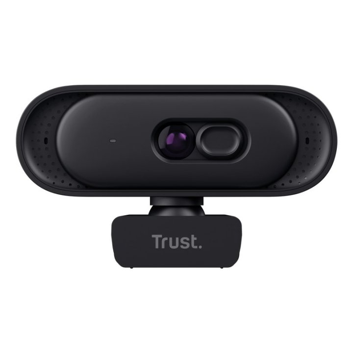 Webcam Trust Tomar 2k Qhd 2560x1440 30fps Fov 76 Grados Privacidad Usb-a Usb-c Negro
