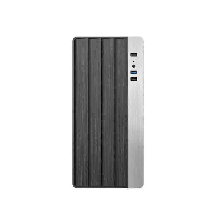 Caja Microatx Coolbox M870 Gpu Max 265mm Acero Resistente Spcc Integrado Puerto Usb-c Negra