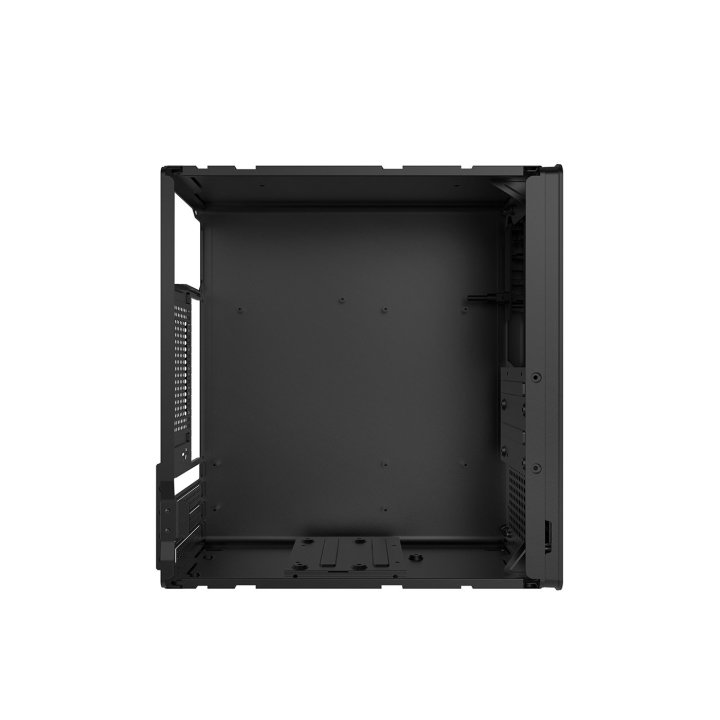 Caja Microatx Coolbox M870 Gpu Max 265mm Acero Resistente Spcc Integrado Puerto Usb-c Negra